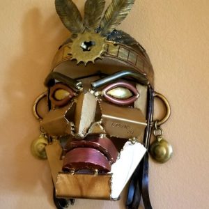 Inca Mask From Ecuador