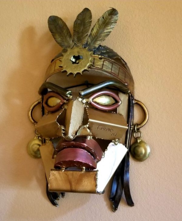 Inca Mask From Ecuador