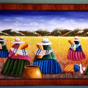 Peruvian Women in Field