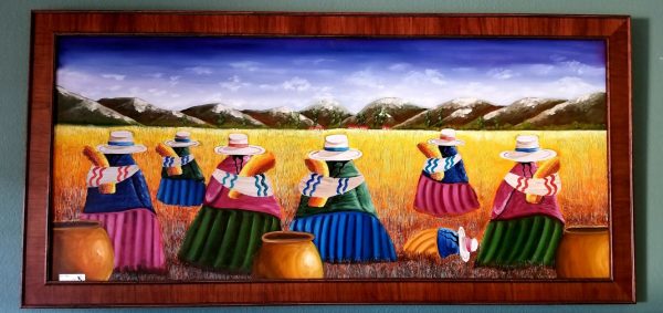 Peruvian Women in Field